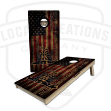 Load image into Gallery viewer, Don't Tread On Me Wood Flag